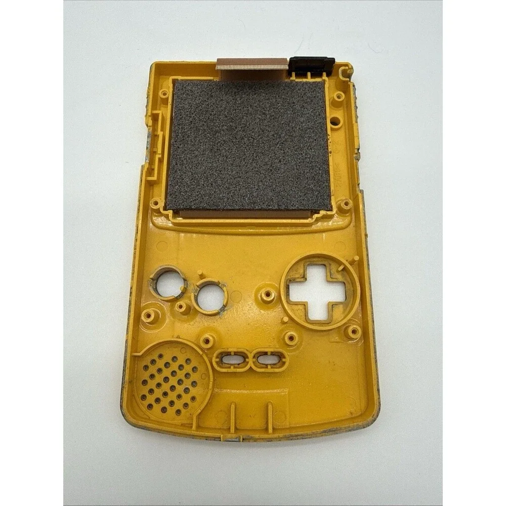 Nintendo Gameboy Color Yellow Shell Parts Only